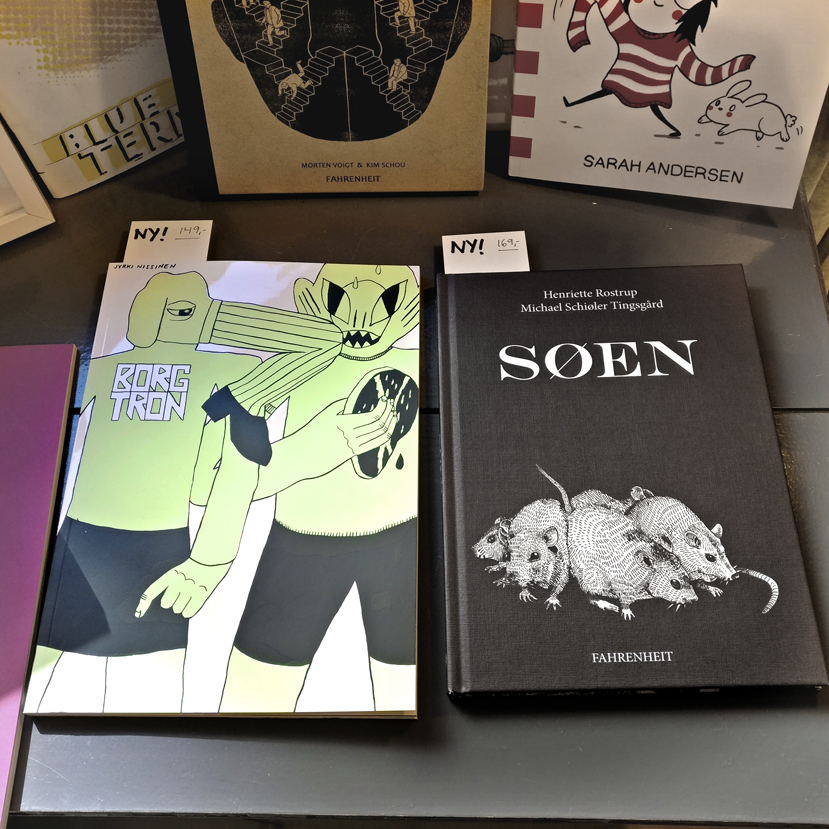 BORGTRON og SØEN. To nye bøger fra Fahrenheit.