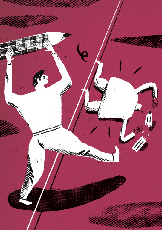 A4 print af Simon Væth